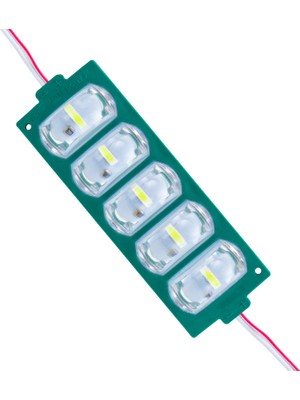 Powermaster 12 Volt 4 Watt Yeşil 3030 10 X 53.8 Mm IP65 260 – 280 Lümen 180 Derece Modül Led