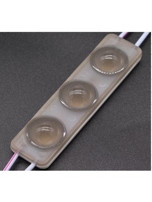 Powermaster 12 Volt 1.5 Watt Soğuk Beyaz Yanıp Sönen Parlak Tek Renk 6916 - 2835 69 X 16 Mm IP65 160 Derece Modül Led
