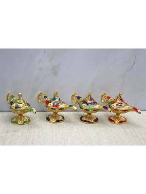 Elikaya TR Mineli Metal Alaaddin Lambası Model 1