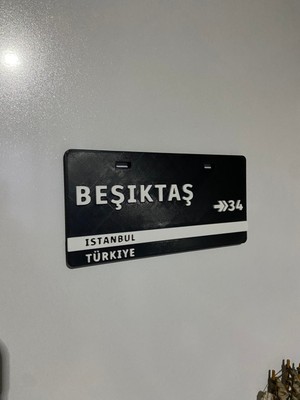 Beşiktaş Buzdolabı Magneti (Large Boy)