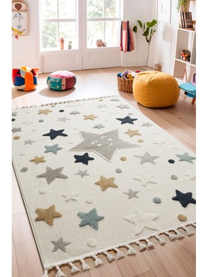 Yumuşak Bukleli Peluş Post Halı, Çocuk ve Oturma Odası Için Rahatlık