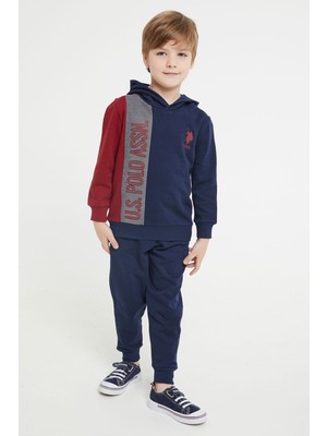 U.S. Polo Assn. U.S. Polo Assn Erkek Çocuk Lacivert Eşofman Takımı US1160-C-V2