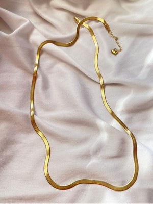 Normadia Şık ve Sade Çelik Zincir, 60+5 Cm, Dayanıklı ve Zarif Tasarım