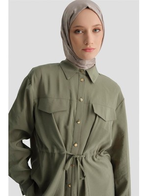 Armine Cepli Pantolon Takım Haki