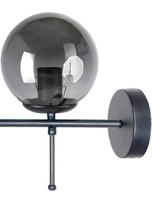 Modern Siyah Camlı Duvar Apliküri, Mutfak ve Cafe Dekorasyonu Için