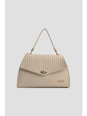 Armine Çanta Örgü 25YD7409 Krem