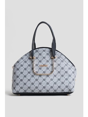 Armine Çanta Noktalı 25YD7365 Gri