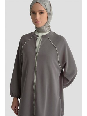 Armine Biyeli Örme Takım 25KD1176 Antrasit