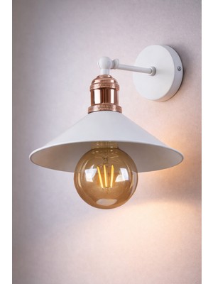 Modern Rustik Metal Duvar Aplikü, Salon, Mutfak, Yatak Odası ve Hol Için