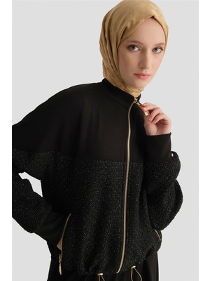 Armine Modal Karışımlı Örme Takım Siyah