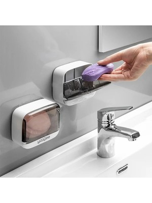 Elikaya TR 2'li Kapaklı Sabunluk