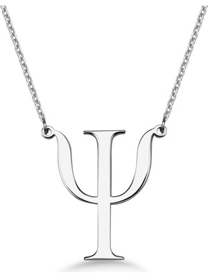 Normadia Ince Gümüş Psikoloji Temalı Kadın Kolye, Zarif Takı Hediye Alternatifi