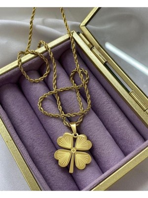 Normadia Şık Italyan Ezme Zincir Yönca Uçlu Çelik Kolye