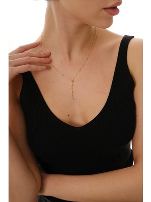 Normadia Şık 925 Ayar Gümüş Toplu Kolye, 3 Renk Seçeneği