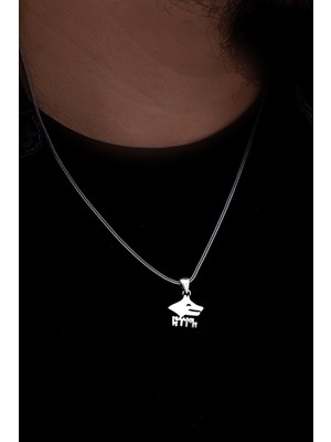 Normadia Erkek Gümüş Bozkurt Kolye Zincir, Şık ve Modern Takı Aksesuarı