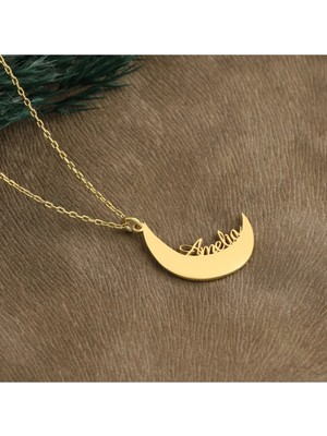 Normadia Göz Alıcı Hilal Tasarımlı Şık Kolye, Stilinizi Tamamlar