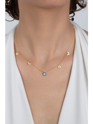 Normadia 925 Ayar Gümüş Şans Kolyesi, Zarif ve Şık Takı Tasarımı