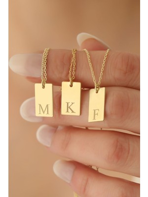 Normadia 14 Ayar Altın Mikron Kaplama Minimal Tasarım Kolye, Şık ve Zarif Takı