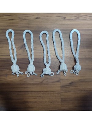 Normadia Küçük Boy Sallama Boncuk Tesbih, 5'li Set, Şık ve Taşınabilir Aksesuar