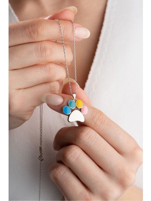 Normadia 925 Ayar Gümüş Pati Kolye, Şık ve Zarif Tasarım, Hediye Seçeneği