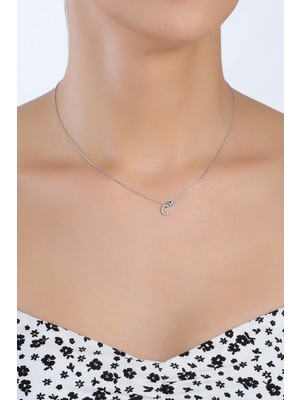 Normadia 925 Ayar Gümüş Kadın Kolye, Şık ve Zarif Takı, Hediye Alternatifi