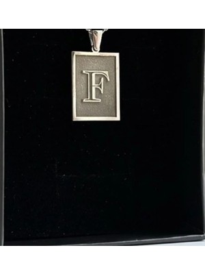 Normadia Kişiye Özel 925 Ayar Gümüş Harf Uç Sevgili, Anne, Arkadaş Hediye Kolye