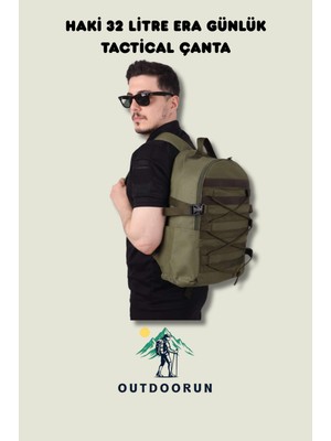 Outdoorun Haki 32 Litre Günlük Tactical Çanta