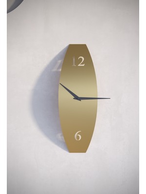 UltraMint Modern Scandinavian Metal Duvar Saati, Ofis ve Ev Için Şık Tasarım