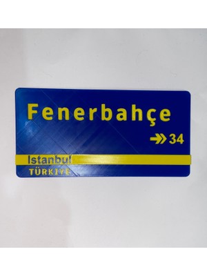 Fenerbahçe Buzdolabı Magneti (Large Boy)