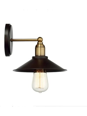 Modern Siyah Eskitme Duvar Apliküri, Şık ve Uyumlu Tasarım