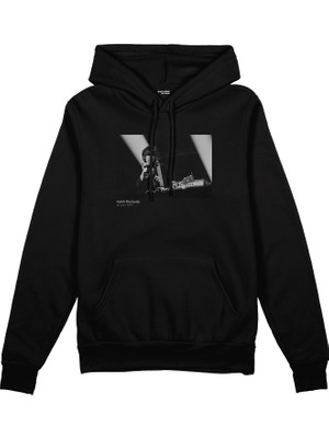 The Lucid Lab Keith Richards Anvers 1973 Oversize Hoodie - Siyah