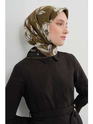 Armine  Saf Ipek Twill Eşarp 9536D 35