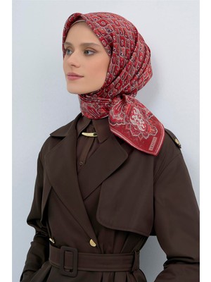 Armine Saf Ipek Sura Eşarp 9518D 02