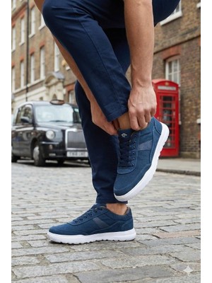 Fort 0226 Dks Keten Rahat Hafif Sneaker Erkek Ayakkabı