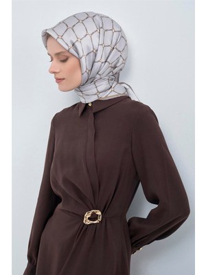 Armine  Saf Ipek Sura Eşarp 9538D 03