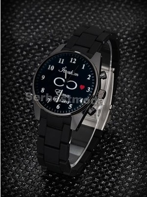 Bayan Kol Saati Kişiye Özel Isimli Bayan Saat Sevgiliye Hediye Doğum Günü Hediyesi Sevgiliye Hediye