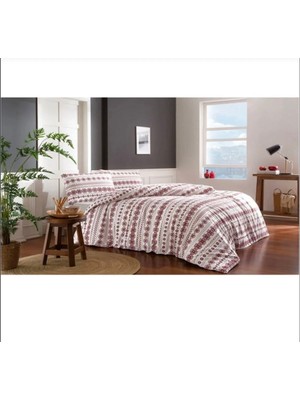 Taç Flanel Trinity Çift Kişilik Nevresim Takımı