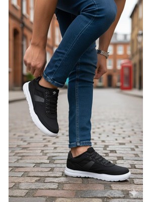 Fort 0226 Dks Keten Rahat Hafif Sneaker Erkek Ayakkabı