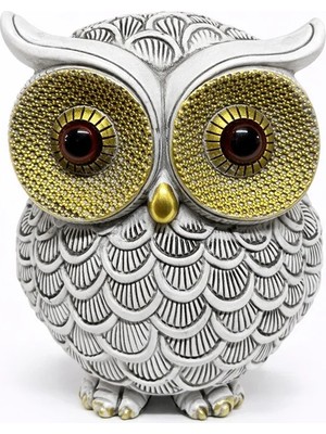 Mulvxkrg KRG02 10X7 cm Polyester Baykuş Figürü (Mulvix)