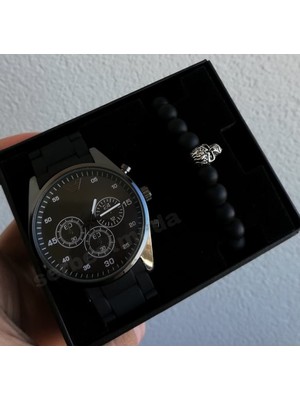 Erkek Kol Saati Sevgiliye Hediye Erkek Saat ve Bileklik Doğum Günü Hediyesi Erkeğe Hediye Babalar Günü Hediyesi