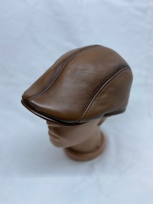 Fast Style Hakiki Deri Kasket Şapka