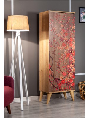 8 Raflı Çok Amaçlı Mutfak ve Banyo Dolabı, Şık ve Fonksiyonel Tasarım