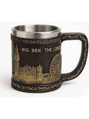 Tbl Dekor Londra Detaylı Çelik Kupa