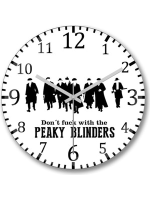 UltraMint Şık Peaky Blinders A Little Bit Of Tommy Duvar Saati, Modern Tasarım