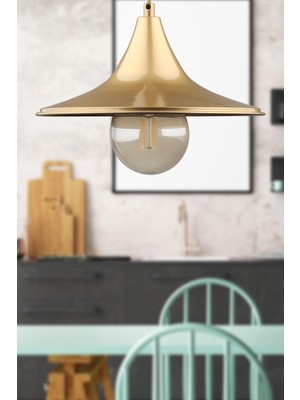 Şili Tekli Eskitme Avize, Şık ve Modern Tasarım, Şehir Için Uygun