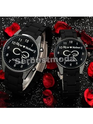 Sevgiliye Hediye Saat Kombini Sevgili Saati Çift Sevgili Saatleri Kişiye Özel Hediyeler Sevgililer Günü Doğum Günü Hediye Seti Erkek Saat Bayan Saat