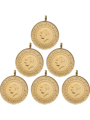 Ziynet 6´lı Yarım Altın Paketi Eski Tarihli (Kulplu)