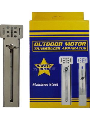 Outdoor Motor Balık Bulucu Ayna Montaj Aparatı Gri Renk ile Titreşim Önleyici ve Güvenli Montaj