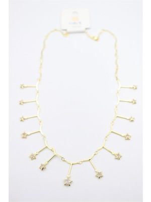 Royaleks Yıldız Sallantılı Kolye - Altın