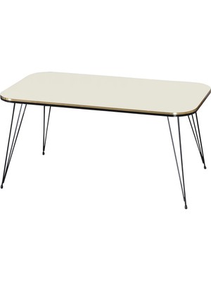 Sepetink Orta Sehpa Kr Gold Beyaz Tel